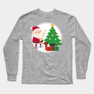 Funny Santa Claus Christmas Eve Long Sleeve T-Shirt